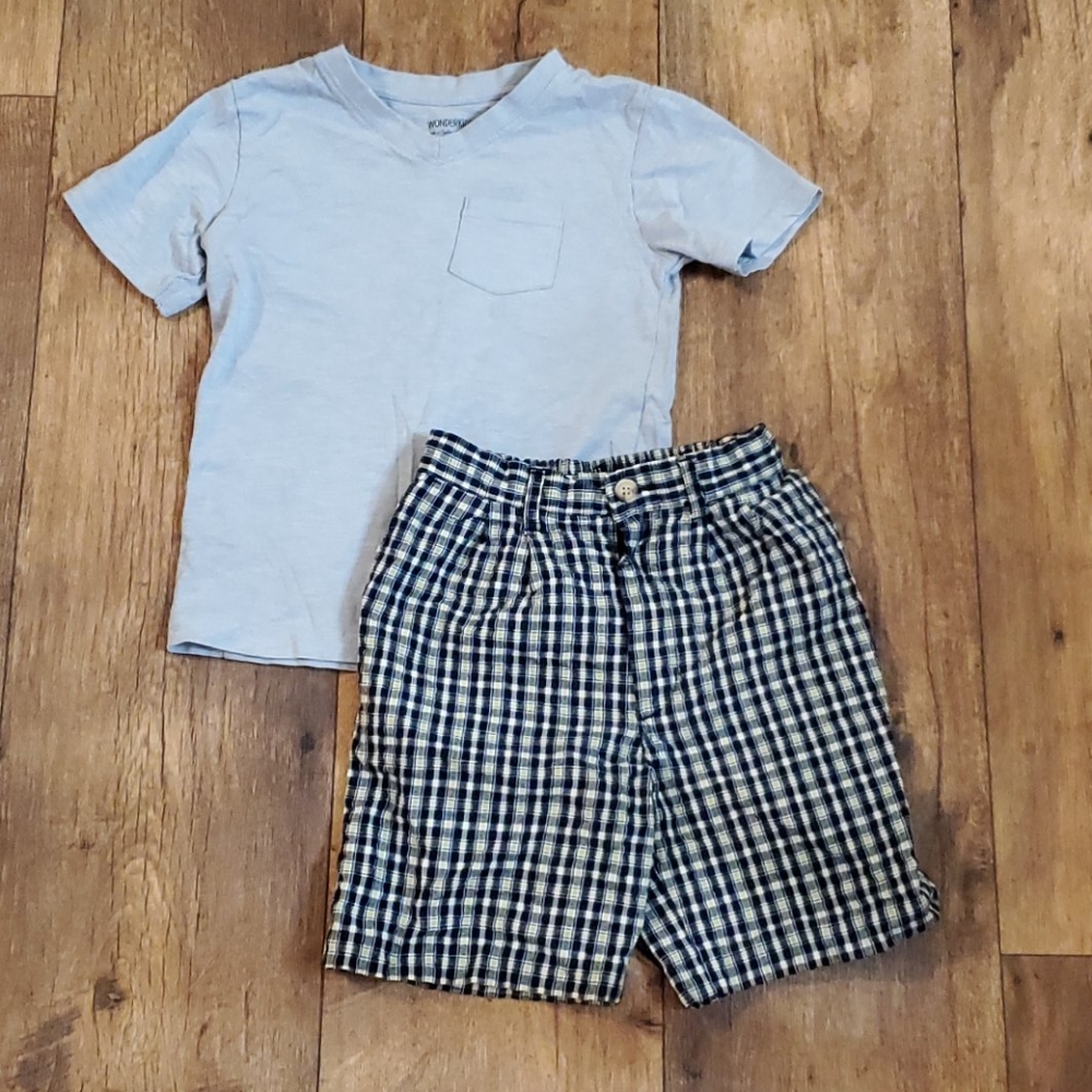 Boys tshirt/short set size 4-5